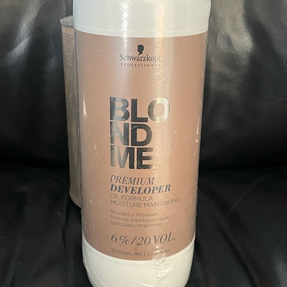 Schwarzkopf DUO Blond Me Premium Lift 9 Bleach and 6% Developer 33.8 oz SET - Picture 4 of 5